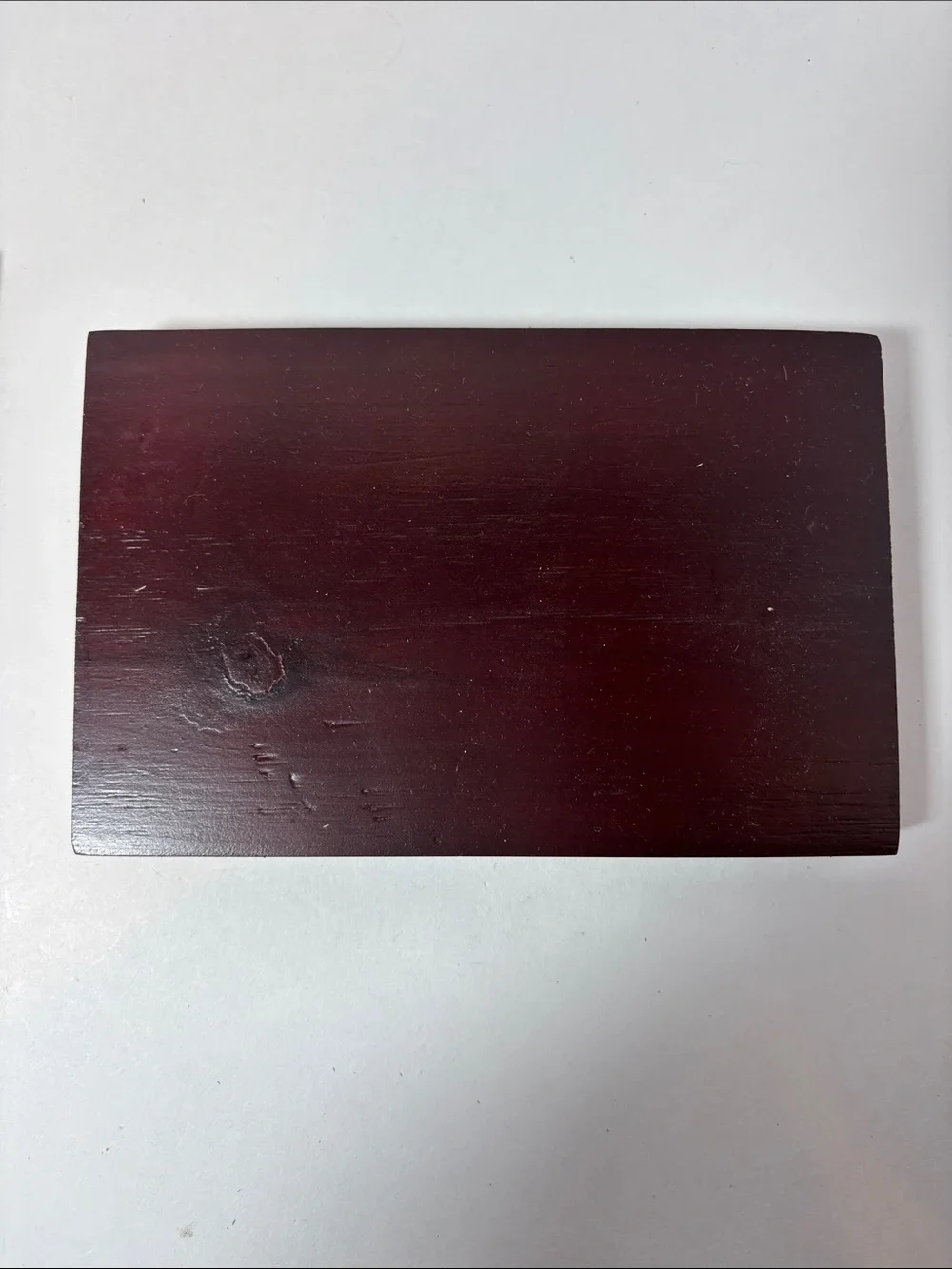 Pier 1 White Dry-Erase Menu Board with Dark Wood Base